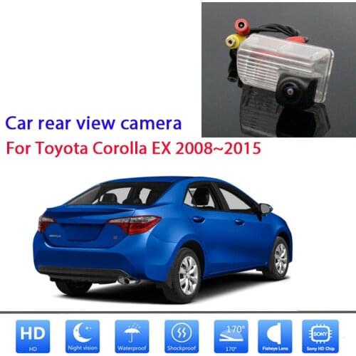 Rear View Camera For Toyota Corolla EX 2008 2009 2010 2011 2012 2013 2014 2015 HD CCD Night Vision Backup license plate camera