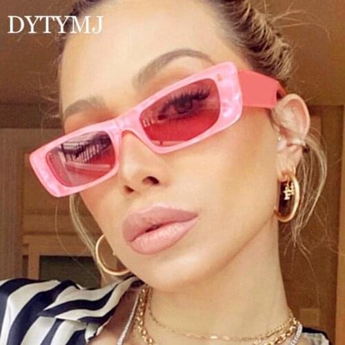 DYTYMJ Square Sunglasses Women Rectangle Glasses Women Luxury Brand Eyeglasses Women/Men High Quality Gradient Shades for Women