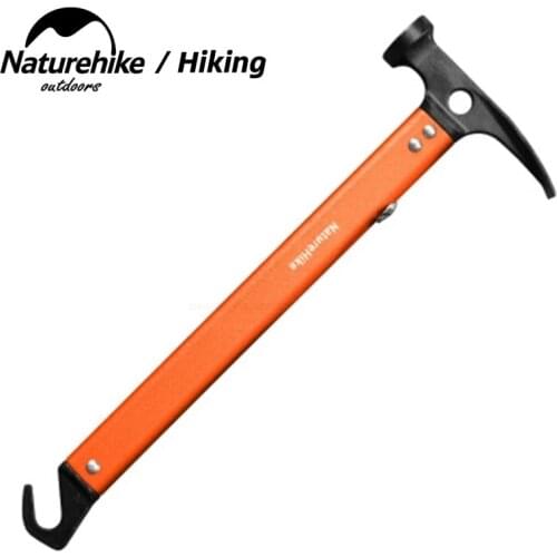 Naturehike Outdoor Multi-function Tool Camping Hammer Camping Tent Site Nail Hammer Engineer Field Survival Equipment