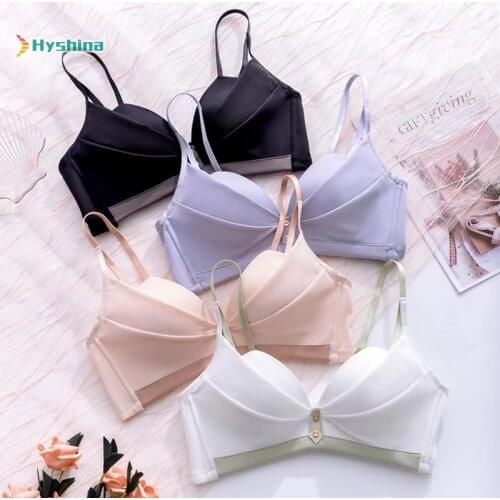 Fashion Rimless Underwear Womens Breathable Bra