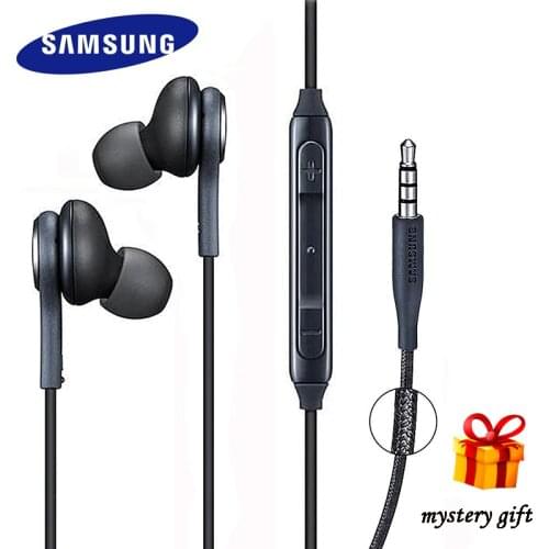 Samsung Earphones IG955 3.5mm In-ear with Microphone Wire Headset for Android AKG Samsung Galaxy S8 s9 Smartphone headphone
