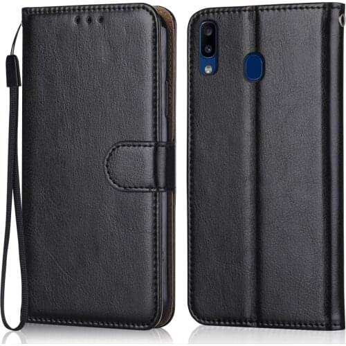Folio Luxury Leather Case for On Samsung Galaxy A40 A405 A405F SM-A405FN SM-A405F 5.9''Wallet Stand Flip Case Phone Bag