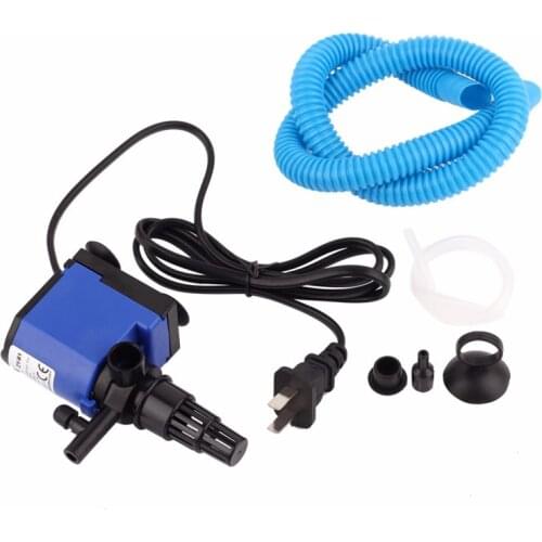 Super Aquarium Filter Air Pump Water Circulating System Water Spray Flow for Fish Clean Tank Pipe Tube Filter Pump for Aquarium