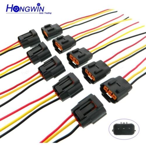 10Pcs Wire Plug Ignition Coil For Coil Mitsubishi MD361710 Space Star Lancer 1.6L Mirage V 4Cyl 1.3L 1.6L 1.8L 2.0L Universal