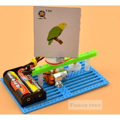 Funny Caged Bird Making Children diy kit Science Tecnologia Education Toy for Kid Handicraft Material Modle steam toys