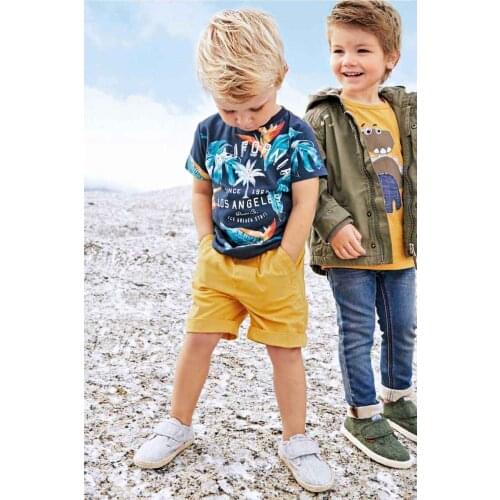 100% Cotton Baby Boys Clothes Sets Casual Children Suits Summer Cartoon T-shirt Pants Beach Outfits Infant Boys Kids Sports Sets