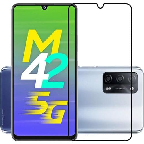 2.5D 9H Premium Tempered Glass Full Coverage Screen Protector Protective Film for Samsung Galaxy M42 5G/M62 M51 M31 A72 A52 A32