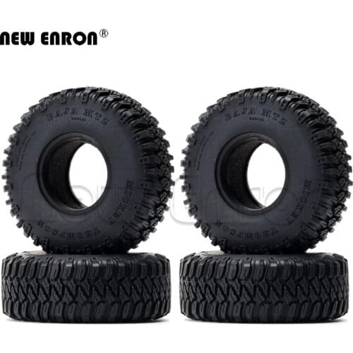 4Pc 1.55" Soft Rubber 95MM Wheel Tires 1.55 Inch RC Tyre for RC Crawler Car TF2 Tamiya CC01 LC70 LC80 Axial 90069 JIMNY RC4WD