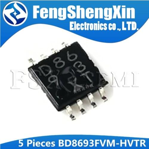 5PCS BD8693FVM-HVTR SSOP-8 BD8693FVM SSOP D8693 D86 BD8693 SSOP8 Liquid crystal power chip IC
