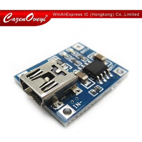 5pcs/lot TP4056 1A Mini Port Mike USB Lipo Battery Charging Board Charger Module lithium battery DIY In Stock