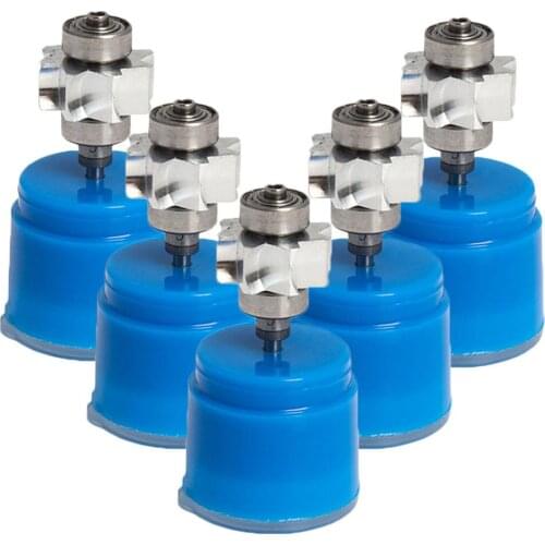5pcs Rotor Cartridge for TOSI TX-164 Dental LED High Speed Handpiece Torque Head Push TU Dental Air Turbine Original