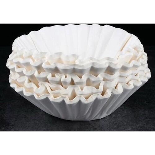 Free shipping 500pcs/pack commercial American coffee filter paper cream disposable paper coffee