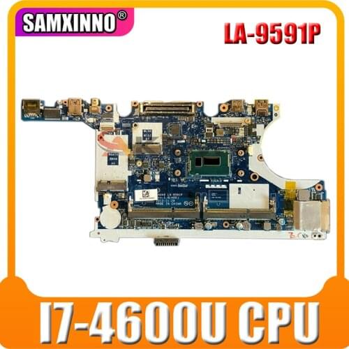 CN-0WK2DM 0WK2DM FOR Dell Latitude E7440 Laptop Motherboard VAUA0 LA-9591P I7-4600U CPU Mainboard 100% Tested original work