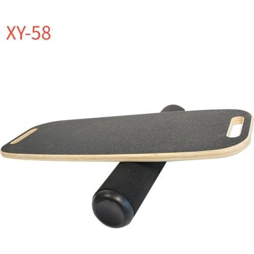 Fitness Board Rehabilitation and Balance Trainer Antiskidding Wood Household Fitness Equipment Wooden Yoga Balance Board XY-58