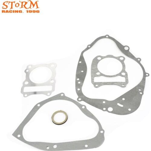 Motorbike Engine Bottom Overhaul Complete Cylinder Top Cover Case Pad Gasket Kit For Suzuki DR200 DR200SE 1996-2013