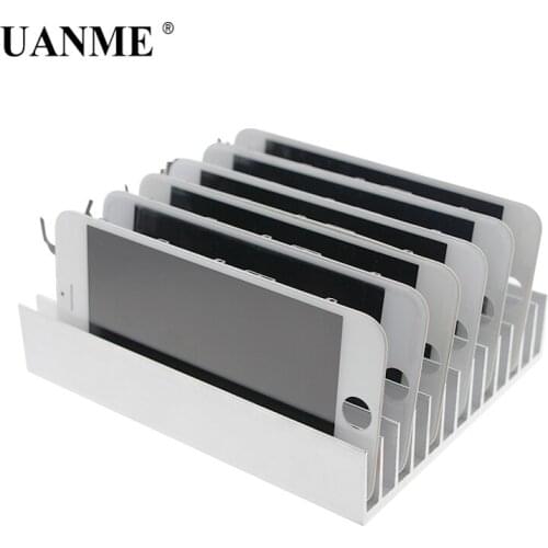 Phone Repair Tools Aluminum electronic cooling plate LCD PCB Holder Tray for iPhone Samsung LCD Panel Refurbish Support Statio