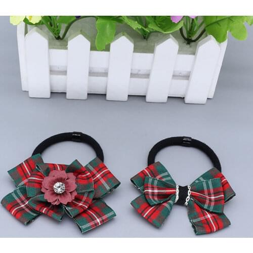 Wholesale girls hair ties elastic hair bands hair rubber band hair silk scrunchie pack in womens Hair Accessories A04-1