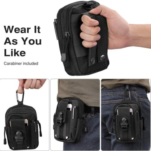 Multifunctional Molle Pouch Outdoor Men Tactical Belt Bag Fashional Camouflage Mobile Phone Waist Bag For Hunting