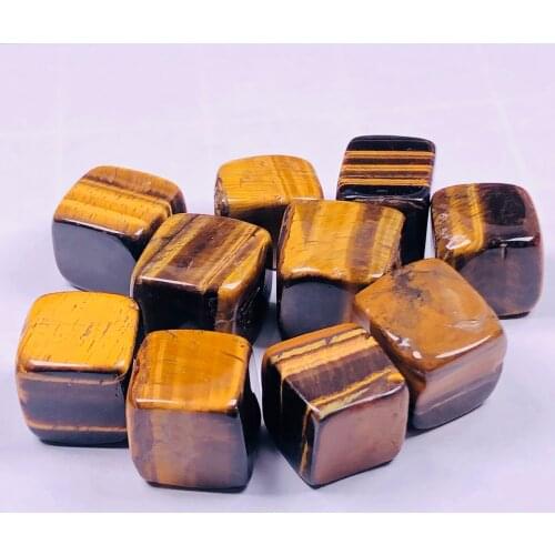 New Arrivals！！！Natural Crystal Minerals Cube Tumbled Stone For Healing Decoration