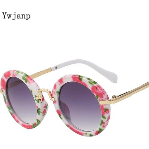 2019 Kids Sunglasses for Girls Boys Children Glasses Classic Fashion alloy Baby Eyewear Beach Outdoor Sport Goggle Oculos UV400
