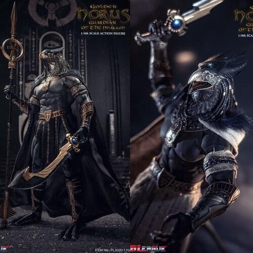 For Collection PL2020-170 1/6 Scale Collectible Pharaoh Horus 12 inches Movable Action Figure Model for Fans Holiday Gifts
