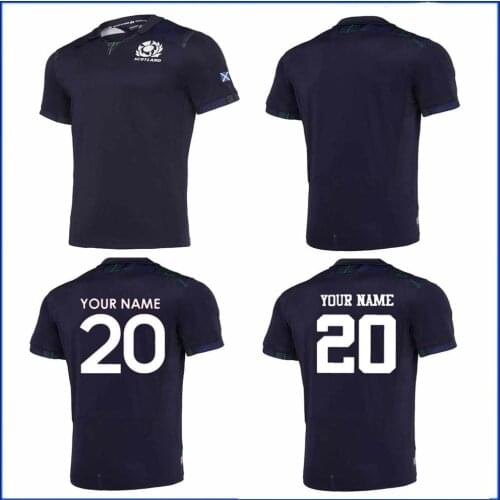 2019 SCOTLAND HOME RUGBY JERSEY 2019 Scotland Rugby TRAINING SHORTS JERSEY size S-3XL-5XL