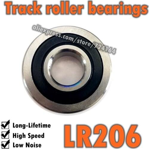 30x72x16mm Track roller bearings LR206 LR206NPP LR206NPPU LR206KDD LR206KDDU LR206-2Z LR206-2RS LR206-X-2Z LR206-X-2RSR 30*72*16