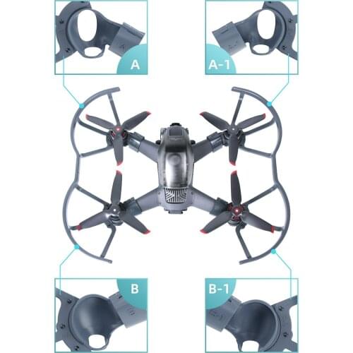 4 PCS RC Drone Propeller Bumper Guard Ring Prop Protection Cover Fit for