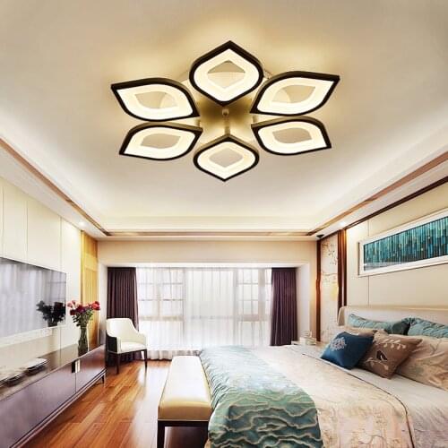 New modern led ceiling lights for living room bedroom dining room acrylic iron body Indoor home ceiling lamp lighting fixtures
