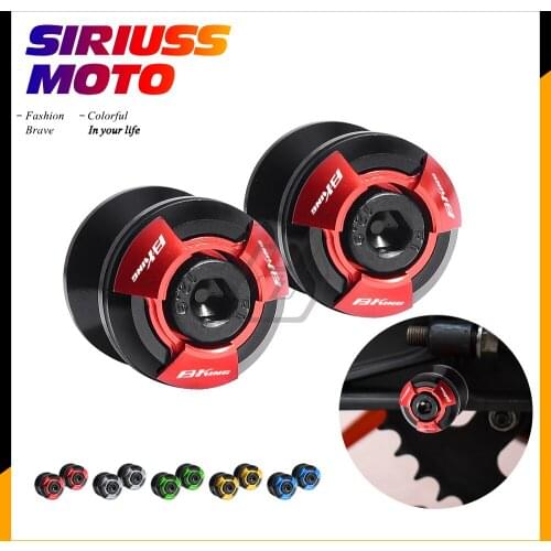 Motorcycle Accessories Spools Slider Stand Screws Case for Suzuki B-King 2008-2011