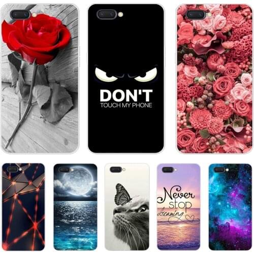 For Oppo A12 A3S Case OppoA3S Soft Silicon TPU Back Cover For OPPO A5 OPPOA5 Case A 3S A3 S AX5 Cover A5S AX5S Phone Cases A 12
