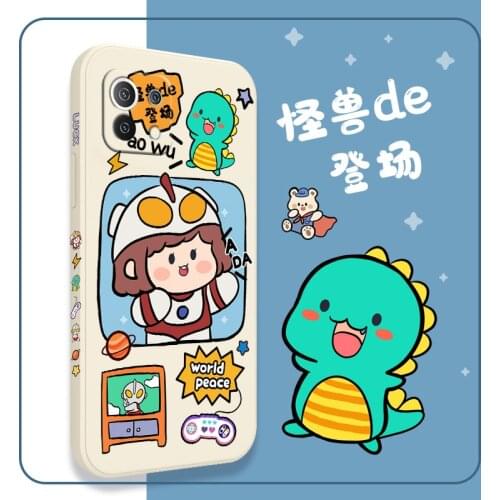 Interesting Cute Pattern Phone Case For Xiaomi Mi 11 10T 10 lite 9T Note 10 Redmi Note 9 9T 8 8Pro 7 7Pro 9 9A K40 K30 Cover