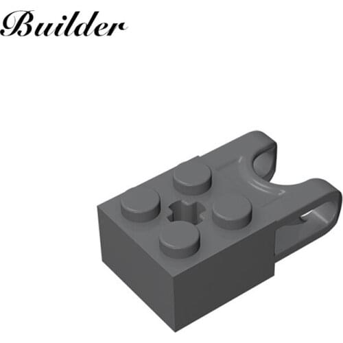 Little Builder 92013 MOC Bricks Connecting Brick with Ball Joint Seat 10pcs Building Blocks DIY Puzzle Assembles Particles Toys