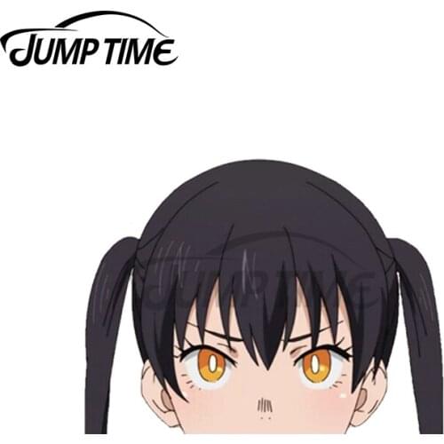Jump Time 13 x 10cm For Tamaki Fire Force PeekerCar Stickers and Decals Trunk Laptop Motorcycle Surfboard Scratch-Proof Graphics