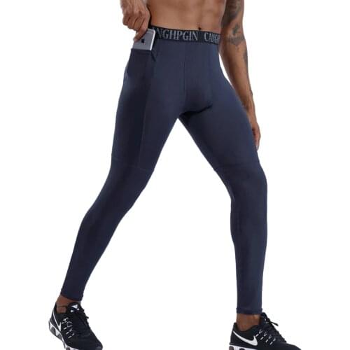 2020 new compression pants men sport running pants dry fit men leggings sport gym leggings quick dry men fitness jogging pants