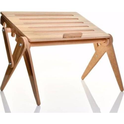 Laptop Stand Foldable Table Wooden Book Stand Pleasure Tray Service Table Portable