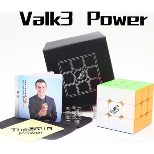 Qiyi Valk3 Power M Mini Size cube 3x3 speed Magnetic cube Mofangge qiyi Competition Cubes Toy WCA Puzzle magentic Magic Cubes