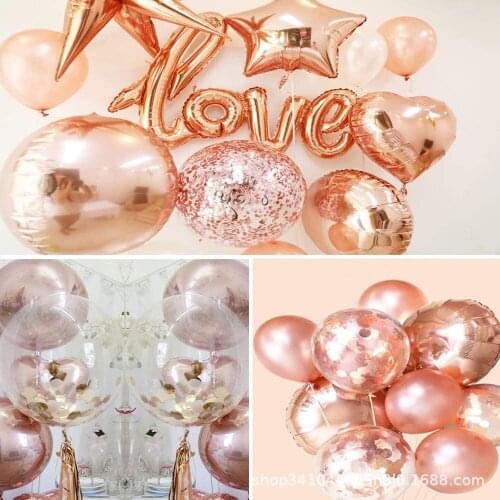 Rose Golden Wedding Balloon To Be Bride Decor Lady Hen Party Bridal Shower MISS TO MRS Bachelor Party Sweet Birthday Party Balon