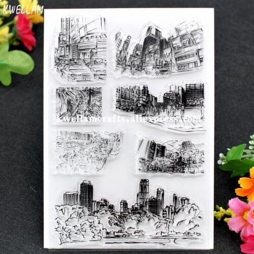 Building Scrapbook DIY photo cards rubber stamp clear stamp transparent stamp 11x16cm KW7122224