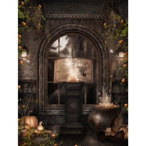 SHENGYONGBAO Vinyl Custom Photography Backdrops Prop colour Halloween day theme Photo Studio Background B16107-618
