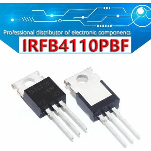10pcs/lot IRFB4110PBF IRFB4110 High Current MOS FET 100V180A