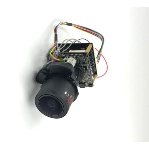 2.8-12mm Motorized Zoom lens 1/3" CMOS OV4689+3516D H.264 4.0mp IP Camera Module 2592X1520 15fps (SIP-E4689DSML)