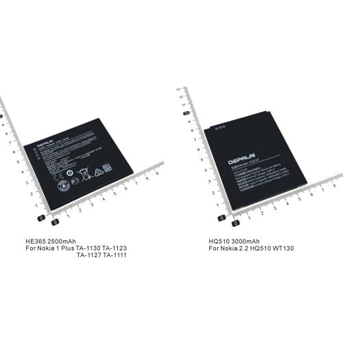 HQ510 HE365 Phone Battery For Nokia 1 2.2 HQ510 WT130 For Nokia1 TA-1130 TA-1123 TA-1127 TA-1111 Bateries