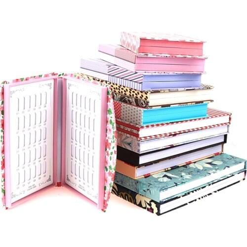Nail Tips Colors Display Book DIY Nail Art Showing Shelf Gel Nail Polish Color Card Chart Painting Display Board