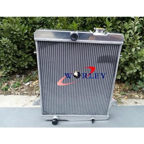 56MM ALUMINUM RADIATOR FOR TRIUMPH TR4 MT 1961-1965 1964 1963 1964