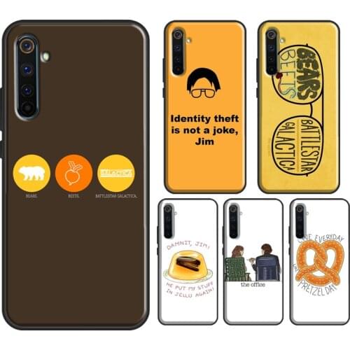 The Office TV Series Case For Realme 7 Pro 6 C3 XT X7 OPPO Find X2 Pro Reno4 For OnePlus 8 7 Pro Nord Coque