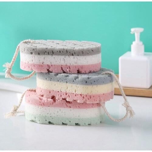 Scrubbing Artifact Rubbing Sponge Towel Adult Kid Soft Skin Bath Shower Spa Brush Crubber Sponges Cleaning Bathroom Accessory