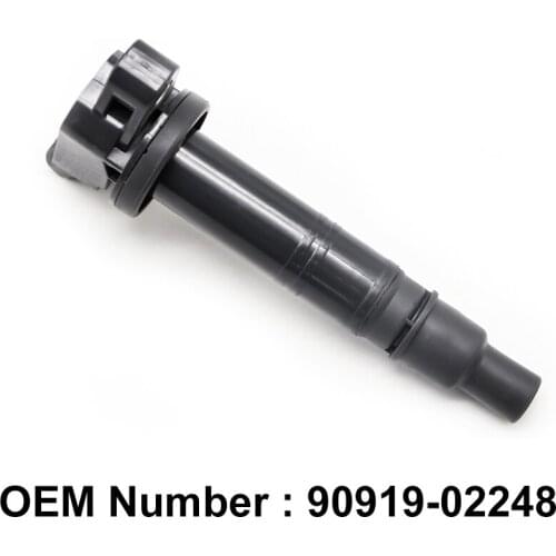 COWTOTAL Ignition Coil 9091902248 for Toyota Tundra RAV4 Lexus IS F Scion 90919-02247 90919-T2005 UF495 90919-02260 0986AG0714
