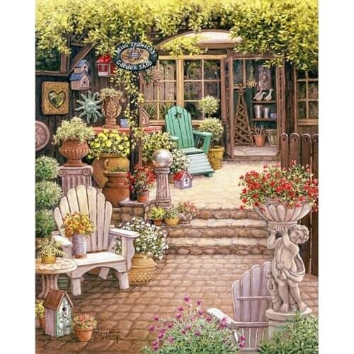 Full DIY Diamond Painting kit Flower door Cross Stitch Diamond Embroidery Patterns rhinestones Mosaic home decor