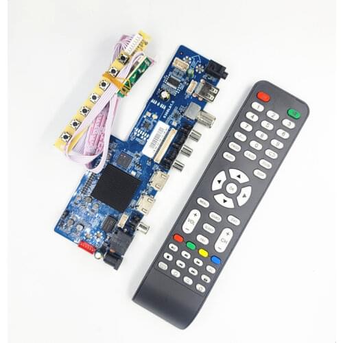 New Android smart TV motherboard S368LA1.5 Android 9.0 Sys 4 Core 512+4G